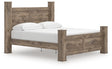 Rusticott King Poster Bed (Bed Size: King)