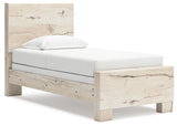Lawroy 4-Piece Twin Panel Bed with Dresser (Twin Panel Footboard, Twin Panel Headboard, Twin Panel Rails, Dresser)