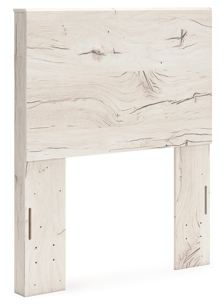 Lawroy 3-Piece Twin Panel Headboard with Mirrored Dresser (Twin Panel Headboard, Dresser, Bedroom Mirror)