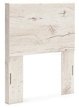 Lawroy 3-Piece Twin Panel Headboard with Mirrored Dresser (Twin Panel Headboard, Dresser, Bedroom Mirror)