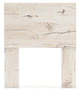 Lawroy 3-Piece Twin Panel Headboard with Mirrored Dresser (Twin Panel Headboard, Dresser, Bedroom Mirror)