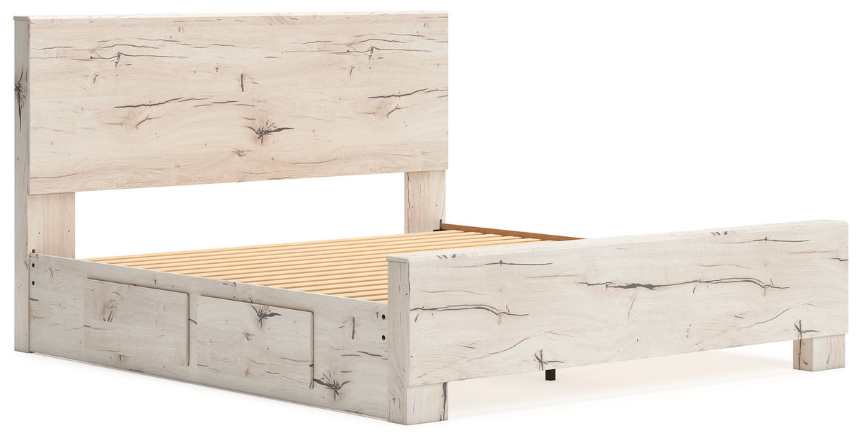 Lawroy Queen Panel Bed with Storage (Bed Size: King)