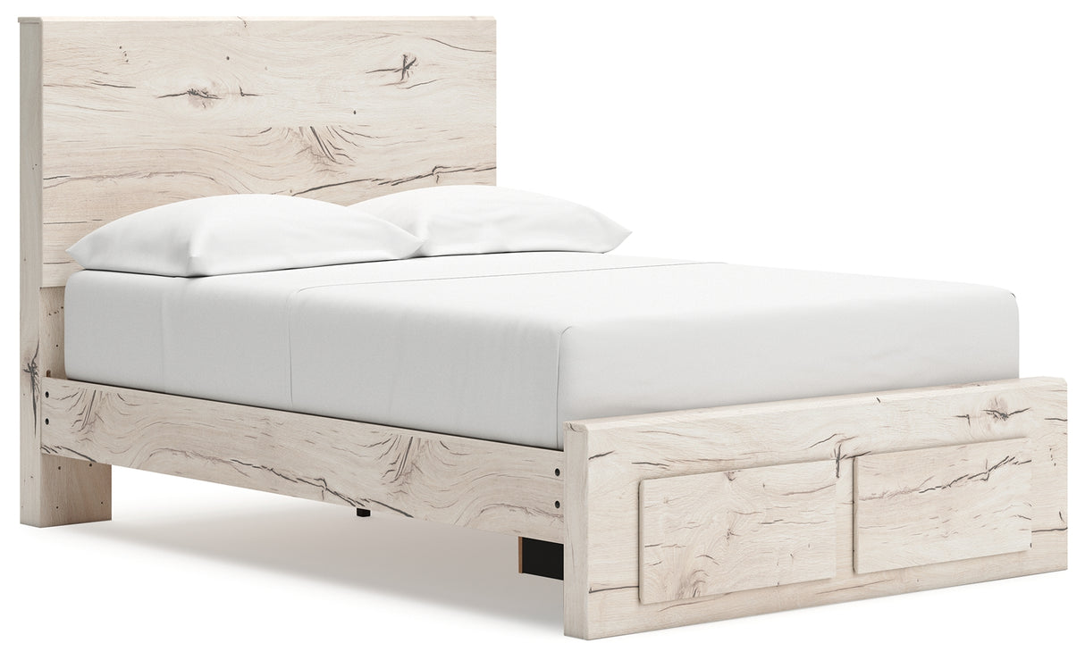 Lawroy Full Panel Storage Bed, Dresser and Mirror (Bed Size: Full)