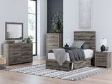 Graystorm Queen Panel Storage Bed (Bed Size: Twin)