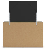 Graystorm 7-Piece Full Panel Bed with Mirrored Dresser, Chest and 2 Nightstands (Full Panel Headboard/Footboard, Full Panel Rails, Dresser, Bedroom Mirror, Chest of Drawers, Nightstand, Nightstand)