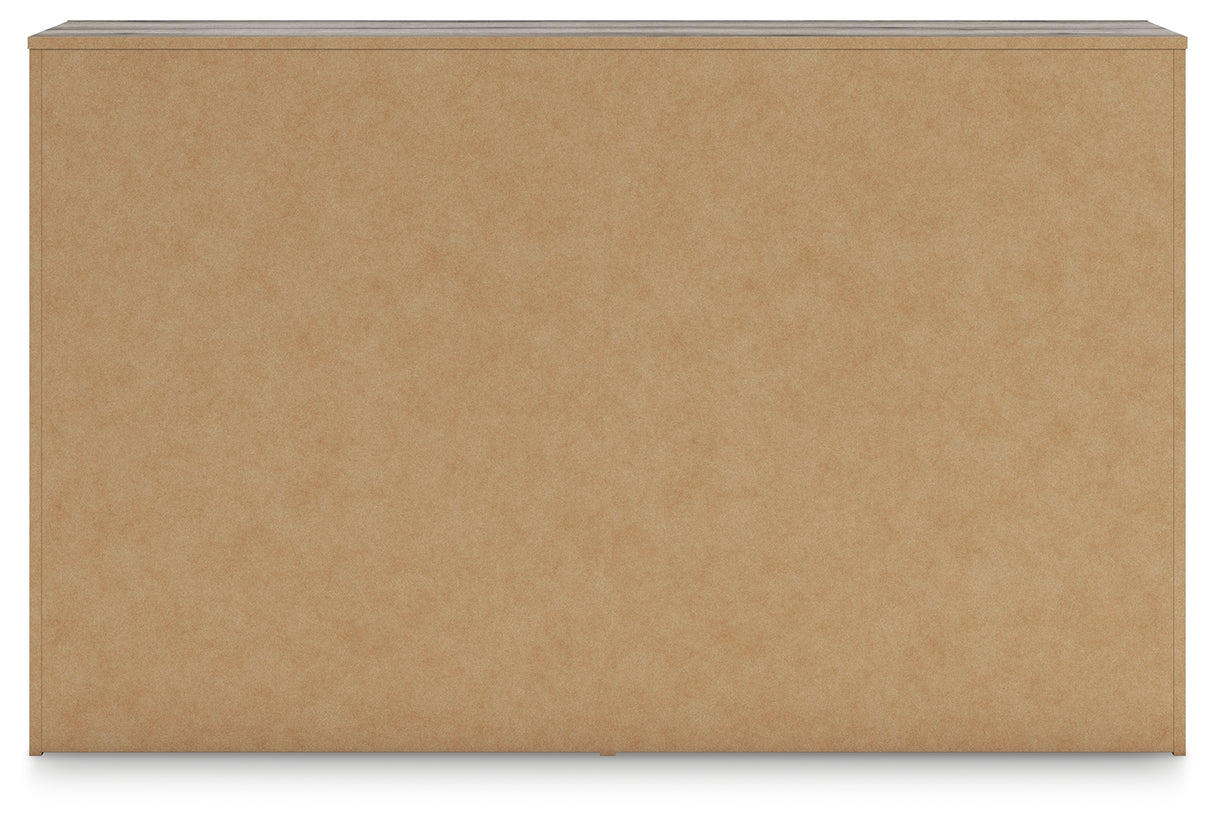 Graystorm 4-Piece Twin Panel Bed with Dresser and Nightstand (Twin Panel Headboard/Footboard, Twin Panel Rails, Dresser, Nightstand)