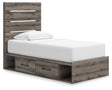 Graystorm Queen Panel Storage Bed (Bed Size: Twin)