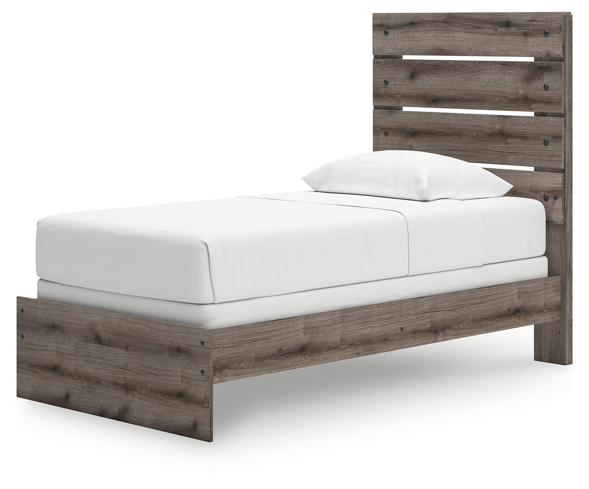 Graystorm Twin Panel Bed