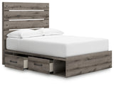 Graystorm Queen Panel Bed with Storage (Bed Size: Full)