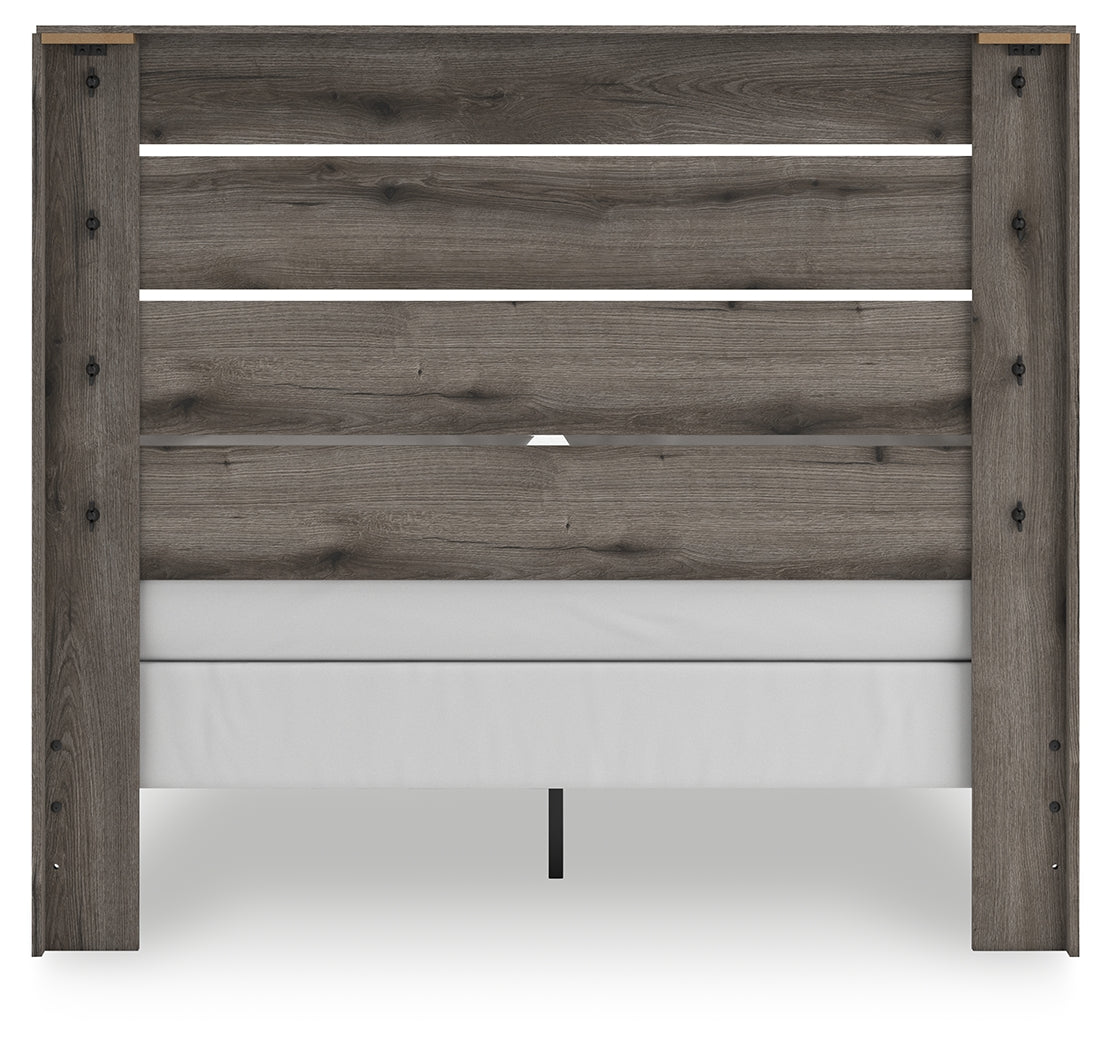 Graystorm Queen Panel Bed