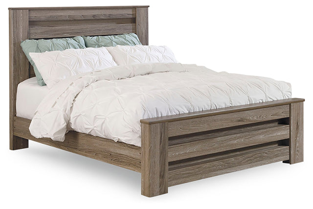 Zelen Queen Panel Bed (Bed Size: Queen)