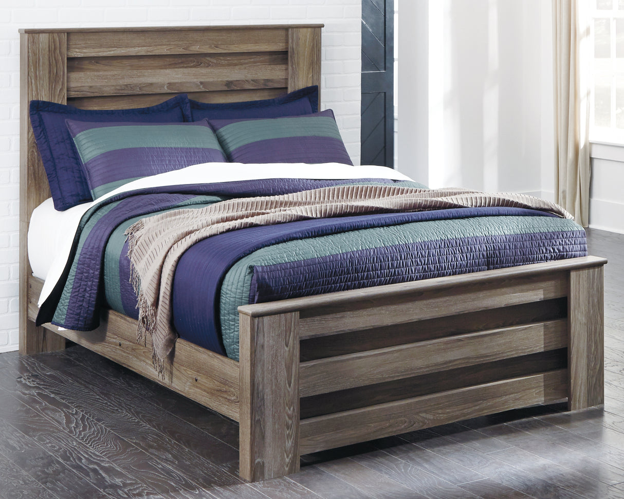 Zelen Full Panel Bed (Variation Bed Size: Full)