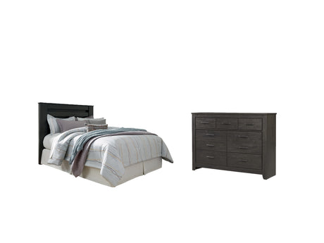Brinxton 2-Piece Queen/Full Panel Headboard with Dresser (Dresser, Queen Panel Headboard)