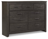 Brinxton 4-Piece King Panel Bed with Dresser (Dresser, King Panel Footboard, King/California King Panel Headboard, King Panel Rails)