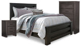 Brinxton Queen Panel Bed, Chest and Nightstand