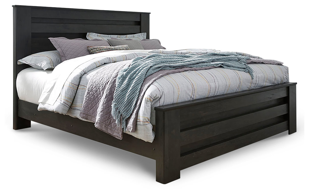 Brinxton Queen Panel Bed (Bed Size: King)