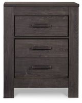 Brinxton Queen Panel Bed, Dresser, Mirror, Chest and Nightstand (Bed Size: Queen)