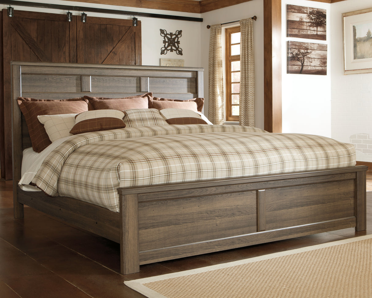 Juararo Queen Panel Bed (Bed Size: California King)