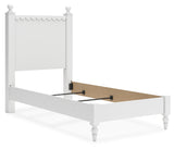 Mollviney Twin Panel Bed (Bed Size: Twin)