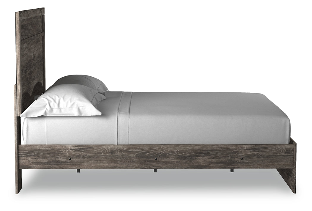 Ralinksi 5-Piece Queen Panel Bed with Dresser and 2 Nightstands (Queen Panel Headboard/Footboard, Queen Panel Rails, Dresser, Nightstand, Nightstand)