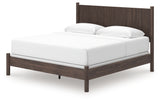 Pamytta King Panel Bed, Dresser, Mirror and Nightstand (Bed Size: King)