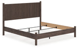Pamytta King Panel Bed, Dresser, Mirror and Nightstand (Bed Size: King)