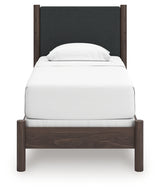 Pamytta Queen Upholstered Panel Bed (Bed Size: Twin)