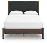 Pamytta Queen Upholstered Panel Platform Bed (Bed Size: Queen)