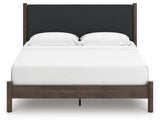 Pamytta Queen Upholstered Panel Platform Bed (Bed Size: King)