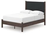 Pamytta Queen Upholstered Panel Platform Bed (Bed Size: Full)