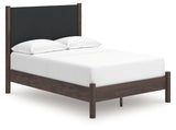 Pamytta Queen Upholstered Panel Platform Bed (Bed Size: Full)