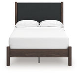 Pamytta Queen Upholstered Panel Platform Bed (Bed Size: Full)