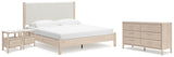 Cadmori King Panel Bed, Dresser and 2 Nightstands (Bed Size: King)