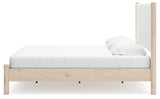 Cadmori Queen Upholstered Panel Bed (Bed Size: King)