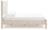 Cadmori Queen Upholstered Panel Bed (Bed Size: King)