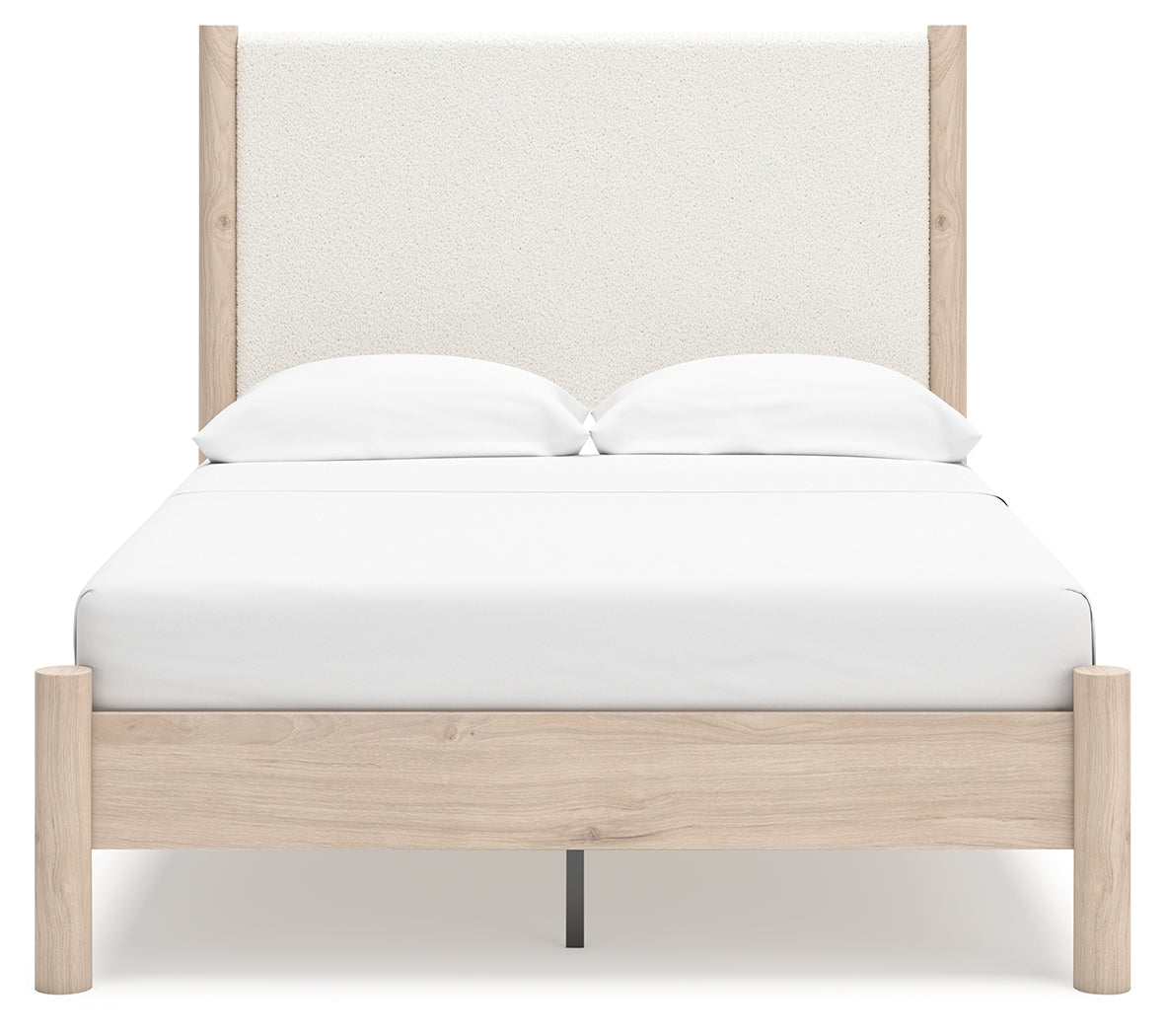 Cadmori Queen Upholstered Panel Bed (Bed Size: Full)