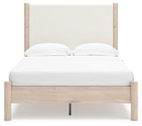 Cadmori Queen Upholstered Panel Bed (Bed Size: Full)