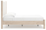 Cadmori Queen Upholstered Panel Bed (Bed Size: Full)