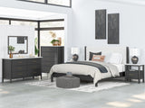 Cadmori King Upholstered Panel Bed (Variation Bed Size: King)