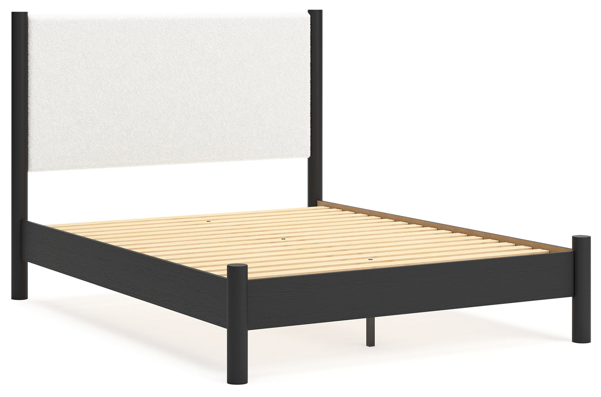 Cadmori Queen Upholstered Panel Bed (Bed Size: Queen)