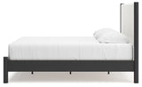 Cadmori King Upholstered Panel Bed (Variation Bed Size: King)