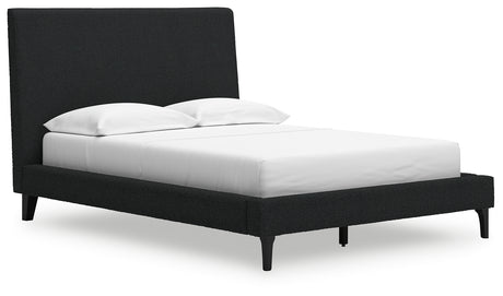 Cadmori Queen Upholstered Bed with Roll Slats (Bed Size: Full)
