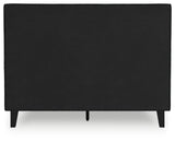 Cadmori 5-Piece Full Upholstered Bed with Mirrored Dresser, Chest and Nightstand (Full Upholstered Bed with Roll Slats, Dresser, Bedroom Mirror, Chest of Drawers, Nightstand)