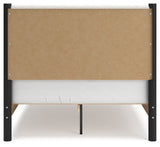 Cadmori Full Upholstered Panel Bed