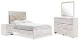 Altyra Full Panel Bed, Dresser, Mirror and Nightstand (Bed Size: Full)