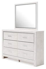 Altyra Queen Panel Storage Bed, Dresser, Mirror and Nightstand