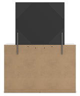 Altyra Full Panel Bed, Dresser, Mirror and Nightstand (Bed Size: Full)