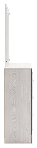 Altyra Full Panel Bed, Dresser, Mirror and Nightstand (Bed Size: Full)