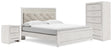 Altyra King Panel Bed, Chest and 2 Nightstands