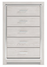 Altyra Twin Panel Bed, Chest and Nightstand